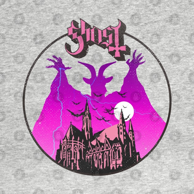 Ghost Pink Magenta by Punk Fashion